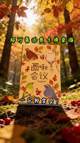 一分钟学会《圆啾会议》! 游戏名称:《圆啾会议》
支持人数:1~4人
游戏难度:3/10(毛线)
游戏类型:卡牌/手牌管理/区域控制/心理预测
阿愔评分:6.5/10.0(毛线桌游6、7分已经是很不错的水平)
推荐理由:玩法简单,画风治愈,便携易带,重开较高
#桌游棋牌#桌游#卡牌游戏#聚会游戏#我在抖音聊游戏