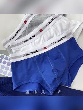 简约时尚款,男生都很爱的一款小裤裤#平角裤 #四角裤 #内裤男款 #大囊袋