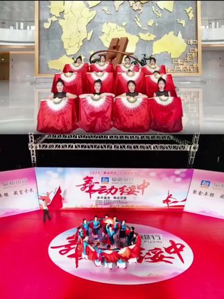 #万疆扇子第一名#各种表演舞蹈扇子#