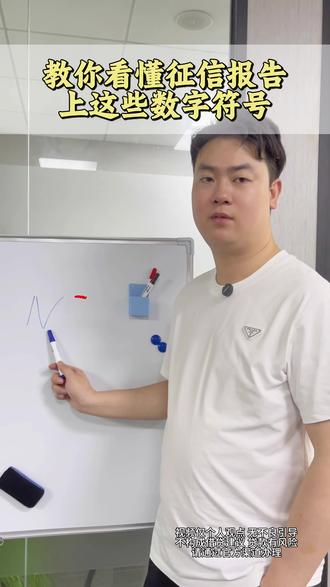 大白话解释征信上的符号 #征信 #征信怎么看 #征信符号代表啥意思 #征信知识科普 #上热门