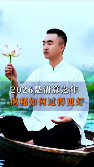 2026年是清算之年,一定要做好两件事#国学智慧#2026#认知觉醒#人生智慧#禅悟人生