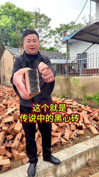 黑心砖真的黑心吗#自建房 #农村自建房 #自建房施工#自建房材料 #黑心砖