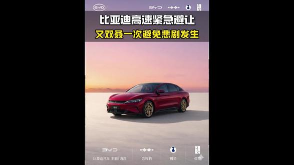 天神之眼又立功了,比亚迪高速120码紧急避险,成功避免事故发生#天神之眼 #节后返工