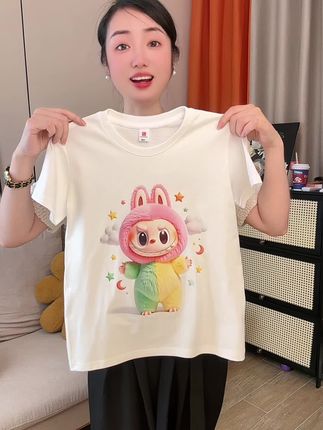 夏天不给女儿穿一次这种纯棉柔软的百搭短袖,你都不知道有多凉快多舒服,才这个价闭眼入#萌娃穿搭#夏季穿搭#高品质童装#生女儿就是用来打扮的