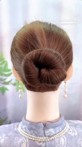 慢动作教程来啦,这次不信你们学不会!#今日分享#发型教程 #好看#发型