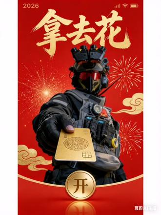 红皮威龙来发红包啦!三角洲红包制
作指令教程来可99#豆包ai #三角洲行动#acg角色二创大赏#年味满满#游戏破壁计划