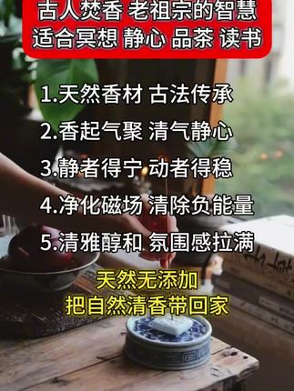 焚香煮茶、看书写字、静心冥想,最好的生活状态是丰富的安静,做一个内心平和,精神富足的人。#焚香煮茶 #治愈系 #禅意生活 #禅茶一味 #线香