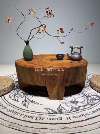 不为模糊不清的未来担忧,只为清晰可见的现在努力。 #茶几 #家具 #全手工制作 #茶几茶台