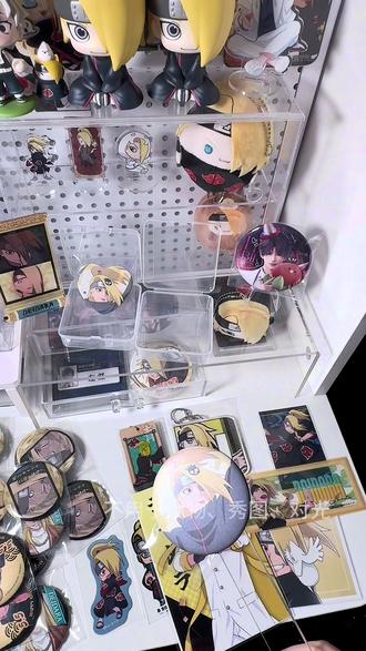 开箱|迪达拉三丽鸥吧唧#梦女自避 #同担同价拒否 #火影忍者 #谷子 #开箱视频