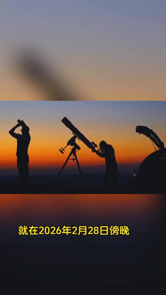 2026年2月28日傍晚,
六星连珠天文奇观。