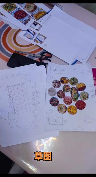 #纯手绘 #手抄报 #年夜饭 #做作业的那些事 #年货购物清单手抄报 8090后三四十岁还在做作业,还做的挺来劲😛