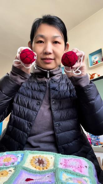 这个蜘蛛侠灵感,来自我老弟的头像#灵感来自生活 #日常分享#钩织小物件 #真实生活分享计划