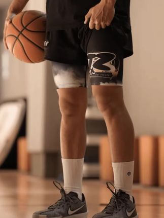 【JZWhat The Kobe五分紧身裤2.0】美式运动篮球高弹速干满印打底裤#运动篮球裤#美式运动篮球裤#高弹速干打底裤#好物推荐🔥