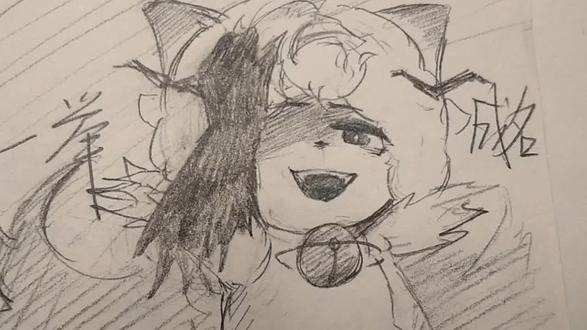 总算画完了…。我找什么罪受。。#手书 #纸绘 #喜羊羊与灰太狼#狂野新宇宙 #蓝 #草稿流