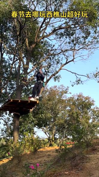 春节去哪玩?快到西樵山吧飞越树上探险乐园!8大线路等您来挑战,春节期间,年初一到初五,还有每天三场小丑魔术、川剧变脸、二