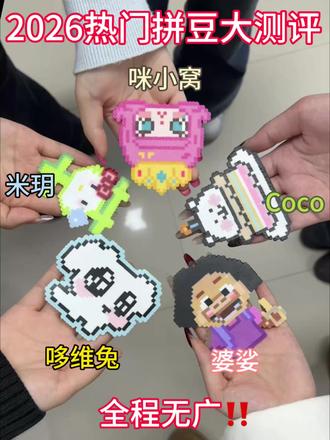 2026热门拼豆大测评
#拼豆#哆维兔拼豆#手工#拼豆测评#315