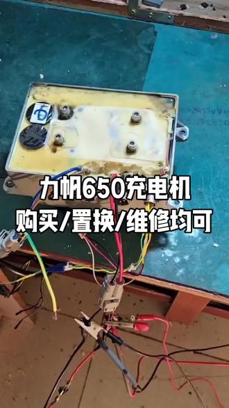 力帆650车载充电机测试