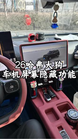 26款哈弗大狗,车击屏幕可以控制车上80%以上的功能以及语音功能都是很方便的,车门可以在空闲时间去玩一玩试一试 #哈弗大狗2026款 #每天一个用车知识 #车机屏幕