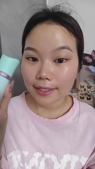 #终于不卡粉了 这么清透自然的底妆简直绝了!全脸上完就是自带光泽感的奶油肌妆效#韩萃 #韩萃粉底液 #粉底液 #奶油肌