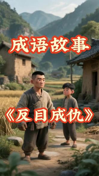 成语故事:反目成仇#成语故事 #儿童绘本 #绘本故事 #儿童绘本故事 #成语故事分享