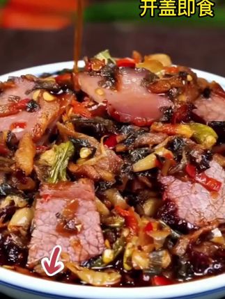 #外婆菜腊肉 #腊肉外婆菜 #好吃不贵经济实惠 #下饭菜 #抖音小助手dou上热门