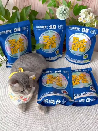 高品质高鲜肉高蛋白!猎奇芝士猫条终于来活动了,整整一百支才这么便宜,养猫人快冲#养猫新手 #猎奇猫条 #猎奇芝士猫条 #猫条推荐 #养猫人
