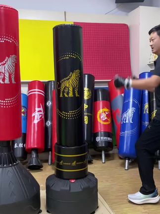 家用立式拳击沙袋,让运动更加简单高效#打沙袋 #拳击🥊 #自由搏击 #强烈推荐 #运动健身