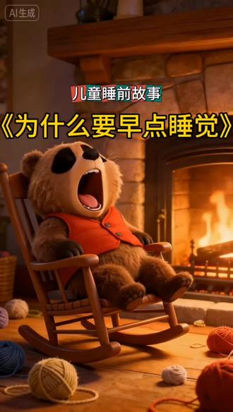 儿童睡前故事《为什么要早点睡觉》##儿童睡前故事#儿童启蒙故事#成语故事#寓言故事#儿童故事@抖加🔥上热门🔥dou+🔥热点宝