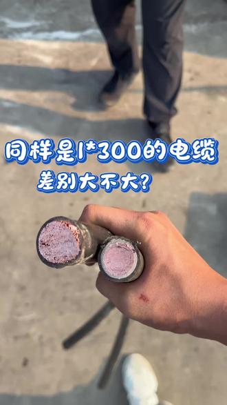 同样是1千伏1*300电缆差距大不大? 让你选一个的话你会选哪个?
#电力工程#光伏#工程剩余电缆回收 #创作者扶持计划
#电气工程 @@抖音小助手 @DOU+小助手