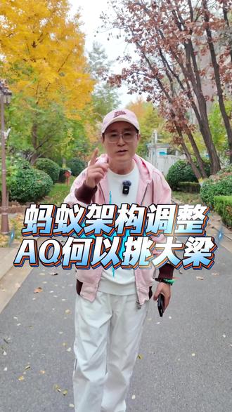 蚂蚁架构调整,“乳臭未干”的AQ,何以能够挑大梁?