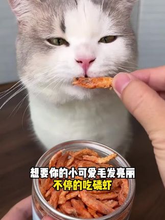 猫再冻干南极磷虾宠物成猫猫食物幼猫零食必备用品营养补钙发腮