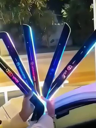 你们的爱车用过夜灯发光门槛条吗?#汽车好物 #发光门槛条#夜灯门槛条#汽车用品 #车载好物