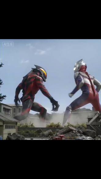 #上热门 #特摄剧 #创作者扶持计划 #ai创作者 #小云雀 ai贝利亚vs仙人模式迪迦