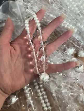 白水晶太好看了 #饰品首饰 #实拍