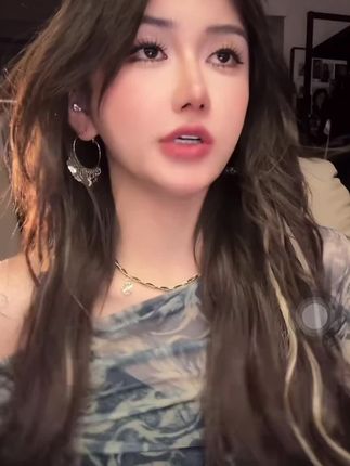 一字肩修身印花薄纱罩衫网纱上衣#御姐 #辣妹穿搭 #小性感 #罩衫 #甜辣妹