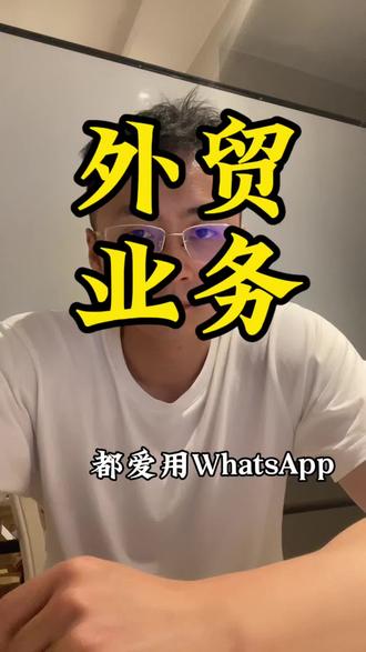 为什么外贸业务员都爱用WhatsApp #外贸沟通 #WhatsApp #跨境工具 #外贸技巧 #客户维护