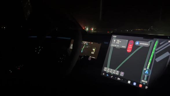 #瓦房店钻石街比亚迪王朝网 天神之眼 智驾 夜间行车亲测