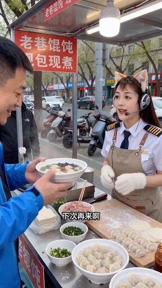 #AI老巷馄饨摊记事 #随变ai随便玩