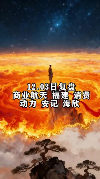 12.03复盘#我要上热门🔥 #股票 #干货分享