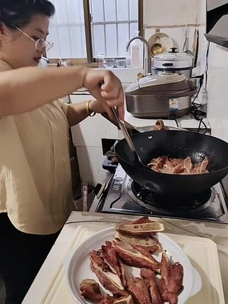 妈呀太好吃了,咸香入味,韵味小扇骨大人小孩都爱吃#在家做美食 #舌尖上的味道
