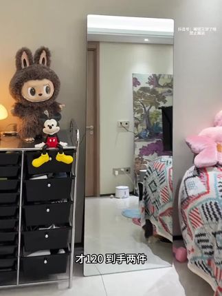 2025夏装新款胖mm大码女休闲撞色假两件长袖T恤 腿裤套装21377#夏季穿搭 #大码女装 #假两件 #长袖t恤 #套装