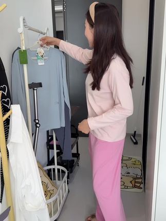 睡衣还得是这种棉+莫代尔的舒服,柔软亲肤! #睡衣家居服