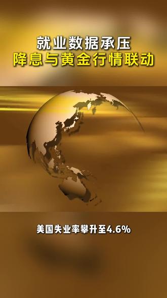 降息与黄金行情#降息 #黄金 #经济