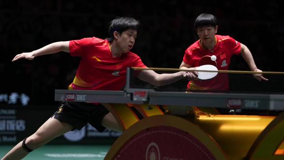 混团世界杯胜日本队#乒乓球 #国乒