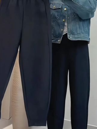 秋冬休闲哈伦小脚萝卜裤#小脚裤 #小个子萝卜裤 #休闲哈伦裤