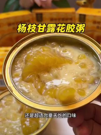 自从有了这个杨枝甘露燕窝花胶粥,我就彻底告别奶茶了!一碗满满的都是料,奶香浓郁,胶质感满满#燕窝花胶粥#滋栈花胶 #花胶 #滋栈鲜炖花胶#根本停不下来