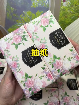 妈呀,这买的是砖头还是抽纸啊!粉粉嫩嫩的包装,纸张柔软亲肤有韧性#纸巾 #大包型抽纸 #抽纸