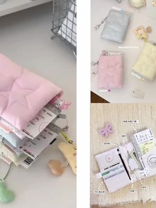 FFDolly原创韩系ins手作星星护照夹机票卡包出国旅行可爱少女心#视频爆款热卖中 #厂家直发