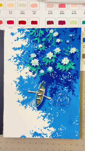 #每日画画打卡 #创作者中心 #创作灵感
今天临摹一幅#跟着抖音学画画 #丙烯马克笔