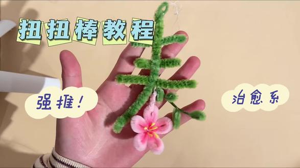 #扭扭棒 #扭扭更健康 #扭扭棒的100种玩法 #春 #手工diy
春天到了一起用扭扭棒解锁春天吧~
教程来啦~